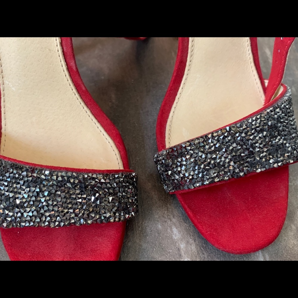 Aldo suede embellished heels - Picture 3 of 6